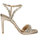 Galia Crystal Ankle Strap Evening Shoe