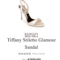 Tiffany Stiletto Glamour Sandal Badgley Mischka